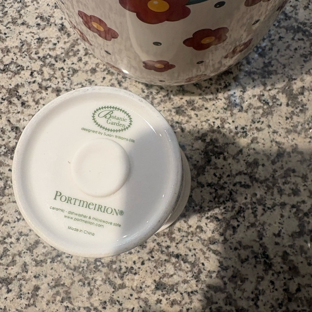 Portmeirion Sunflower Ceramic Travel Tumbler - Picture 3 of 4